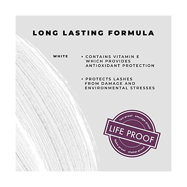 Blinc White Lash Primer, Lash Boosting Conditioning Eyelash Primer Mascara with Vitamin E and Growth Promotion Peptides, Volumizing and Lengthening White Mascara Primer, 6.8mL / 0.23 Fl. Oz