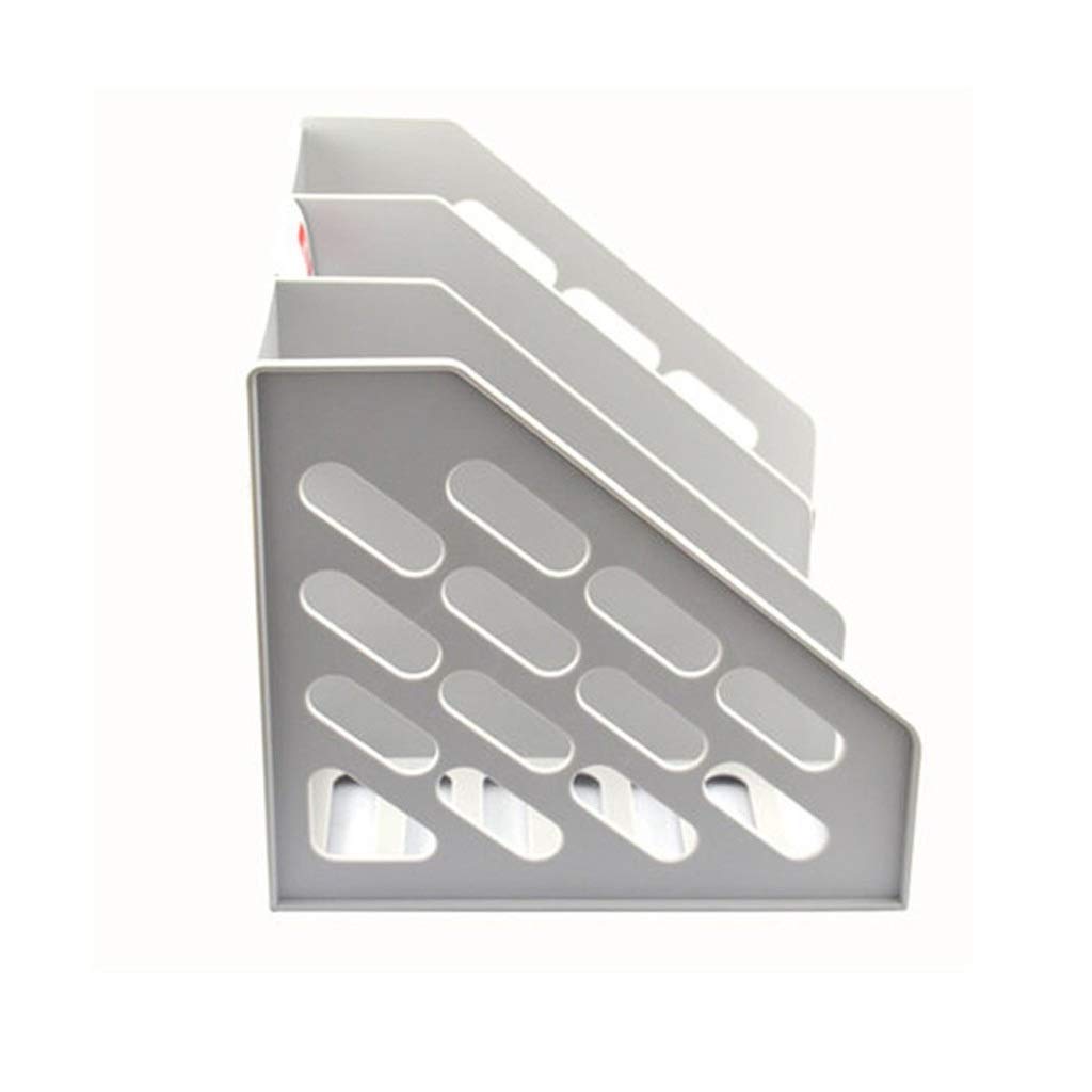 Menedżer plików na pulpicie z tworzywa sztucznego Plastikowy organizer na czasopisma i książki do biblioteki klasowej, 270x240x255 mm