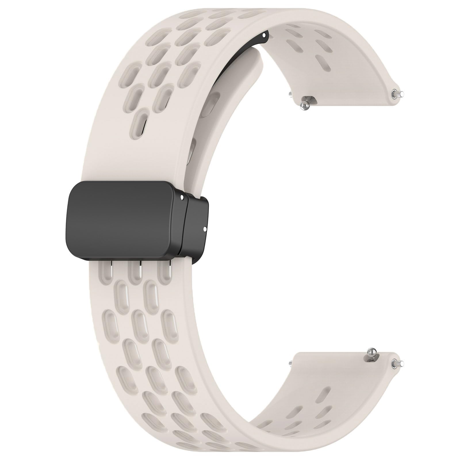 Lamshaw Silikon-Armband Für ID208 Plus Smartwatch – Magnetischer Verschluss, Weich, Sportlich