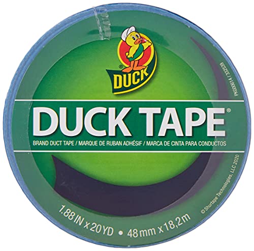 Image of Duck Brand 1304959 Color Duct Tape, Single Roll, Blue