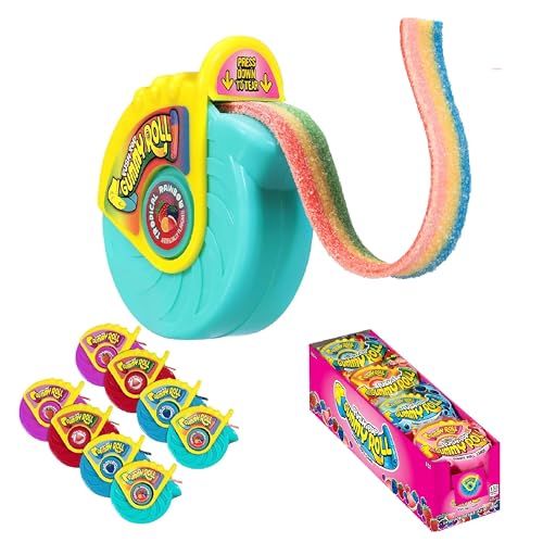 Push Pop Halloween Gummies Gummy Roll Candy, 8 Ct, Individually Wrapped - image 1