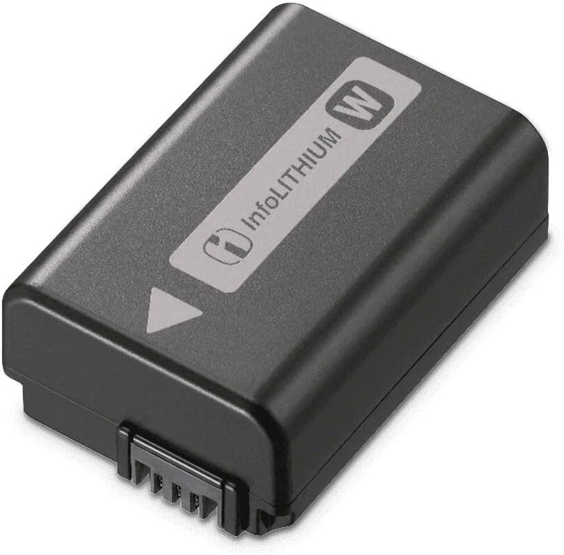 NP-FW50 Rechargeable Lithium-Ion Battery Pack for Select Alpha Mirrorless and NEX Series Digital Cameras – Long-Lasting Power