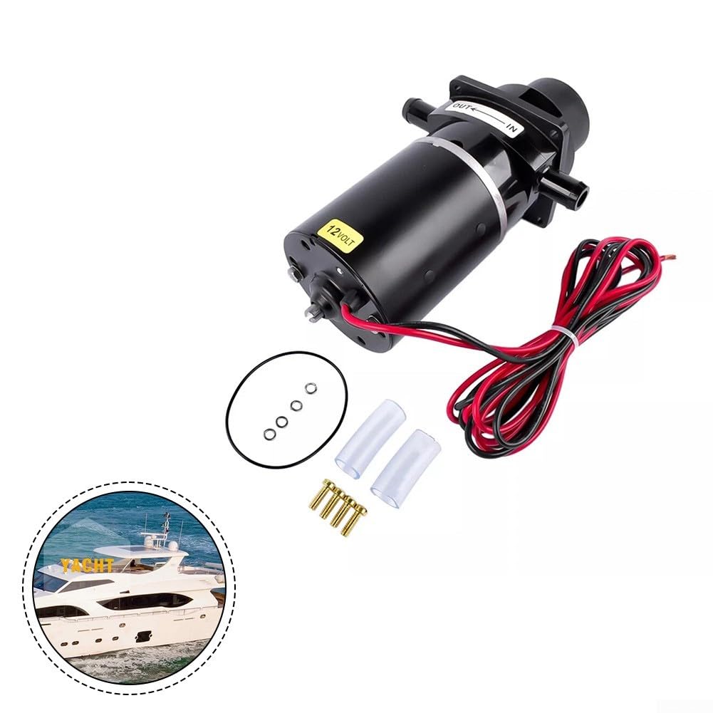 Conjunto de motor de bomba maceradora de inodoro eléctrico marino de 12 V 37041-0010 repuesto para Jabsco 37010-Series inodoros silenciosos, yate, barco, RV