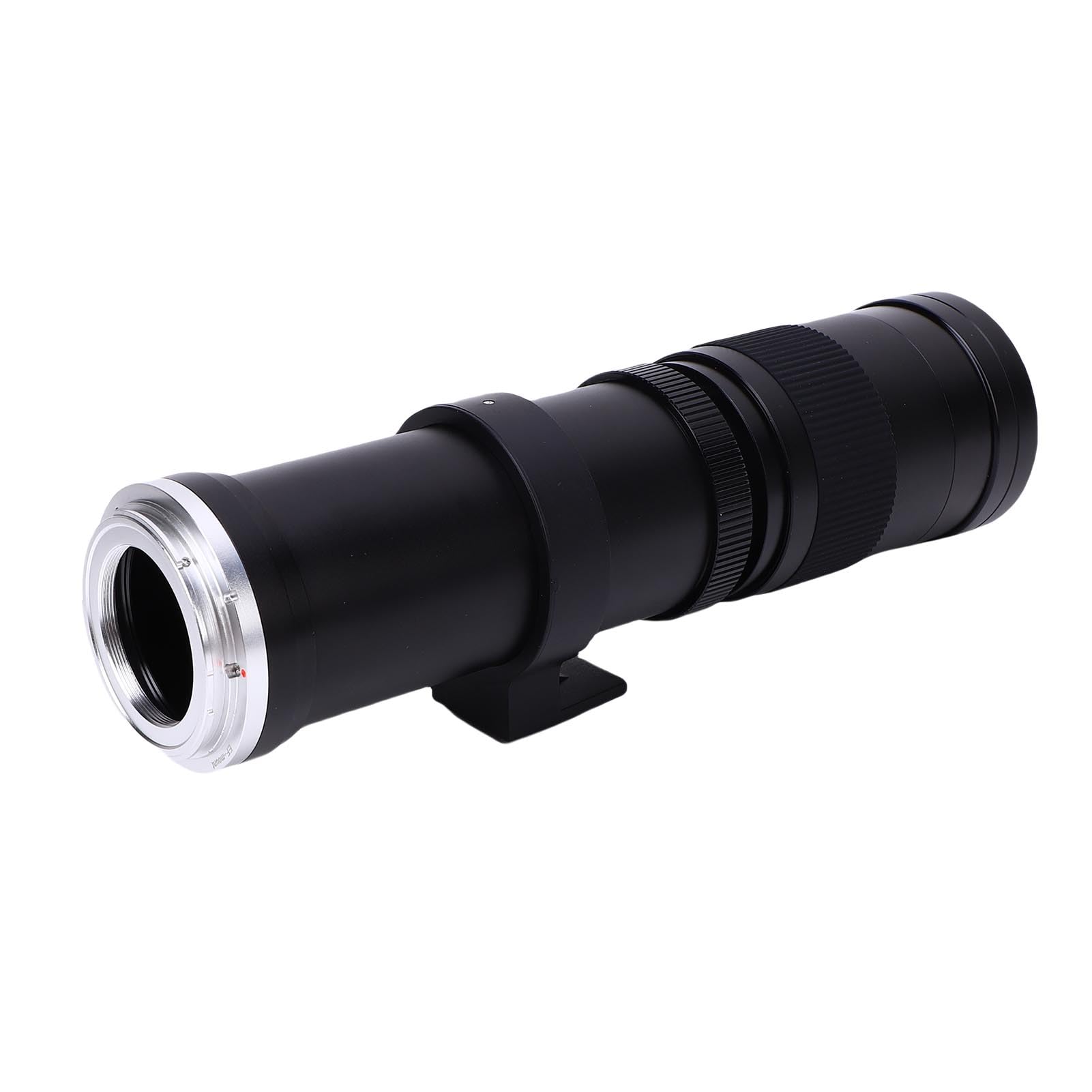 VBESTLIFE Teleobiektyw Zmiennoogniskowy 420–800 Mm F8.3 do Aparatów z Mocowaniem EF EF-S, Obiektyw z ręczną regulacją Ostrości i Wielowarstwowymi Powłokami MC (BLACK)