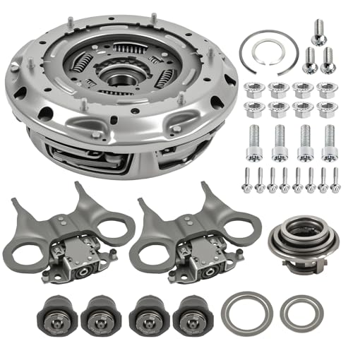 BHB Transmission Dual Clutch Kit Release Fork Lever W/Bolts Compatible with Ford EcoSport 2013-2020 Fiesta Focus 2011-2019 Figo 2016-2018 Replace 6DCT250 DPS6 PS250 602000800 CA6Z7515J CA6Z7515K