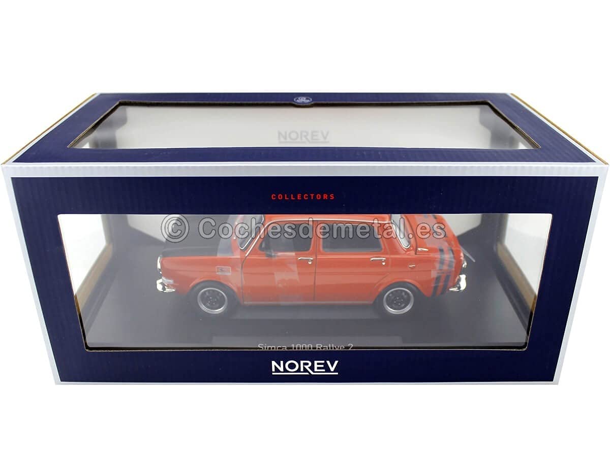 自動車 NOREV SIMCA 1000 RALLYE 2 1:18 Simca 1000 Rallye 2 1976 - Racing Green 1:18 – Thomas Langejürgen