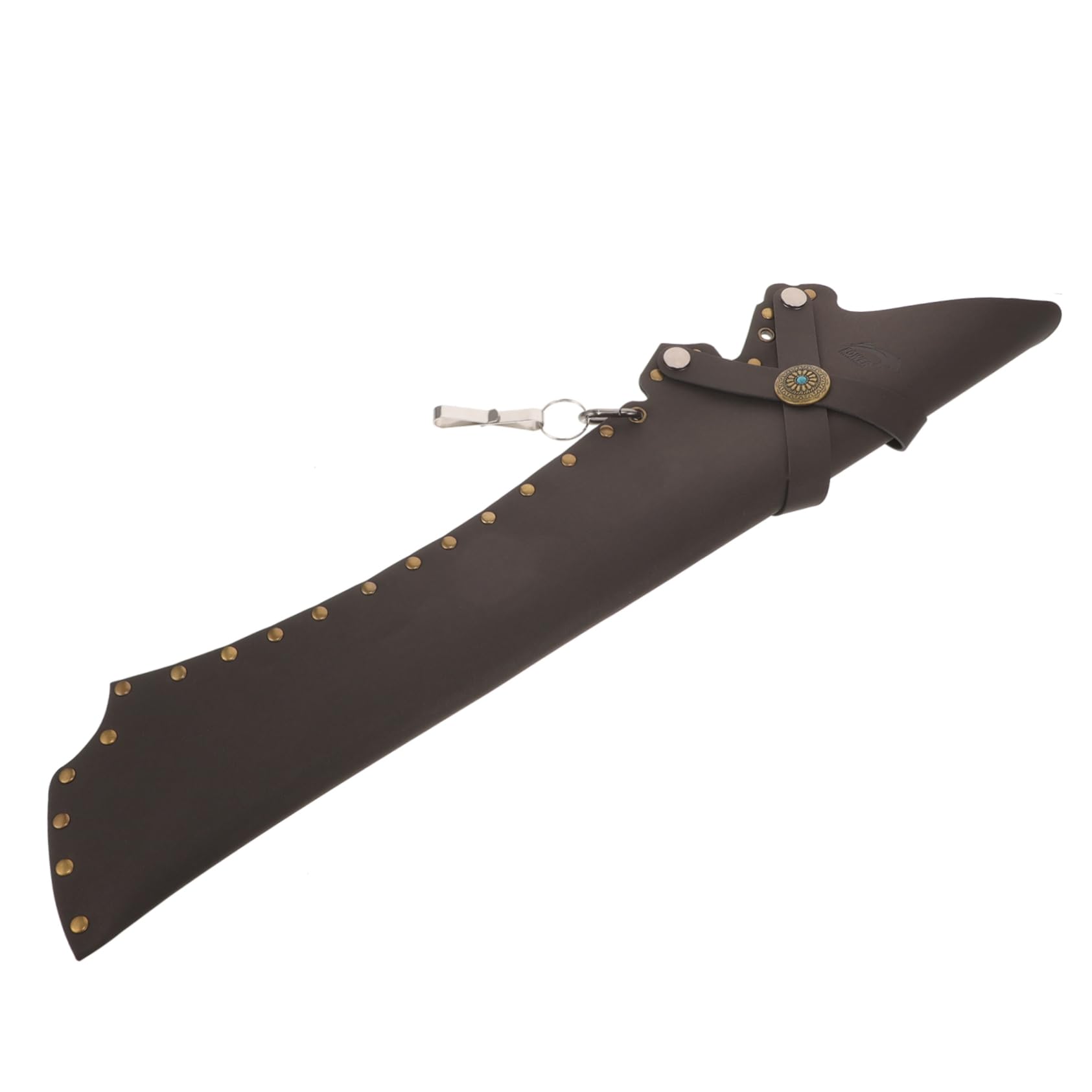 GALPADA Outdoor Portable Arrow Storage Bag Durable Leather for Youth Archery Holder Lightweight Arrow Container for Hunting and Outdoor Activities