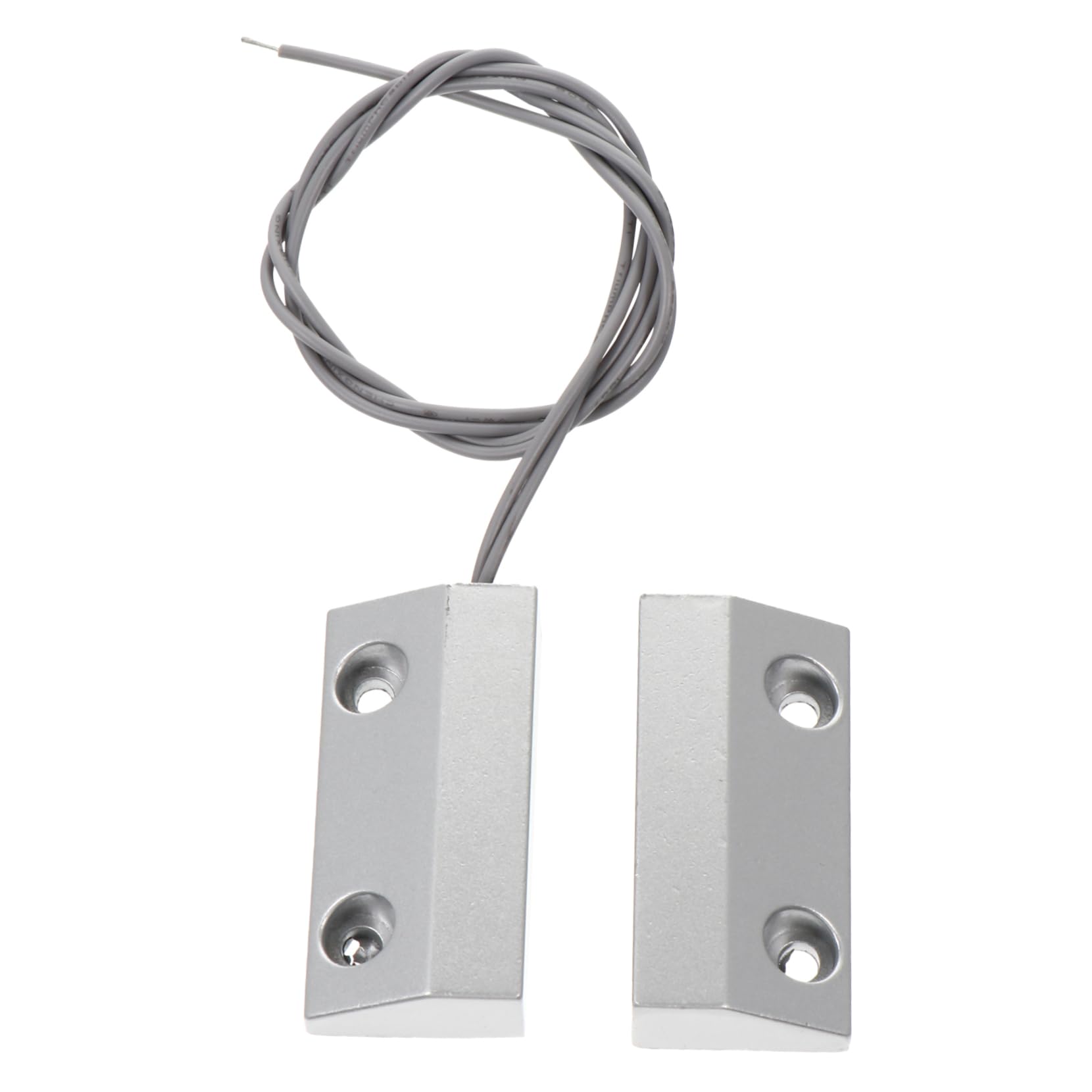 Holibanna 3 Ensembles Capteur de Porte Filaire Alliage de Zinc Alarme de Sécurité pour Fenêtres et Détecteur de Cambriolage avec Design Pratique et