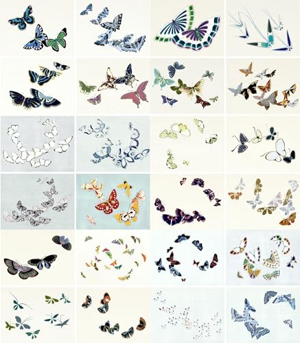 Papier de riz papillons vintage de qualité supérieure 20x25cm