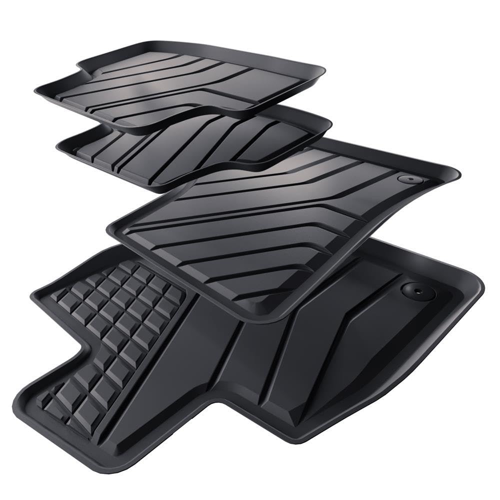 Mossa - Alfombrillas de Coche adecuadas para Seat Ateca SUV 2016-. 4 uds. S