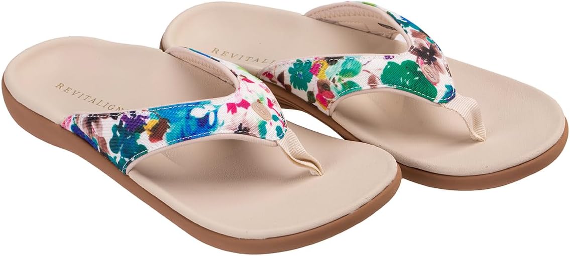 REVITALIGN Women's Yumi Bouquet Flip-Flop - Image 8