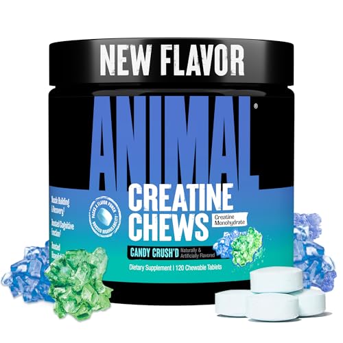 Animal Creatine Chews – Enhanced Creatine Monohydrate Chewable Tablets with AstraGin & Sea Salt