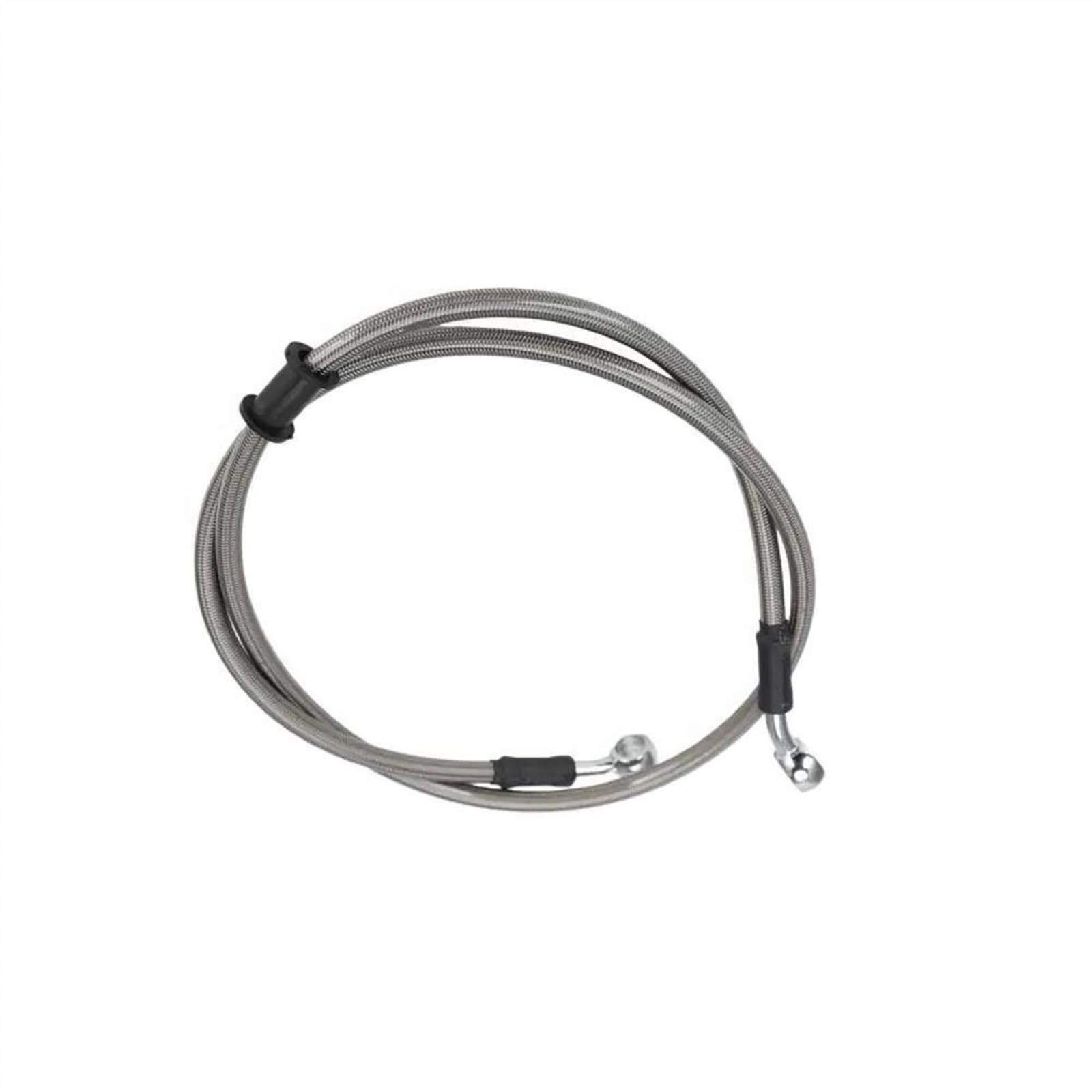Ksxzw Silver Motorbike Part Motorcycle Brake Clutch Oil Hoses 2000Mm 28 Degree