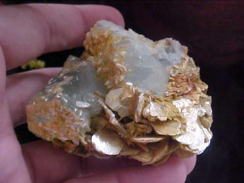 Gemqz D2501 Aquamarine & Muscovite Cluster Nice !!!