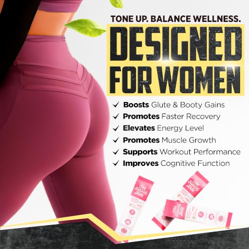 Image of Old School Labs Creatine for Women with Collagen and BCAA, Pink Lemonade