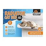 Cama de radiador para perros de gato con forro polar caliente para cuna, hamaca para cachorros y mascotas