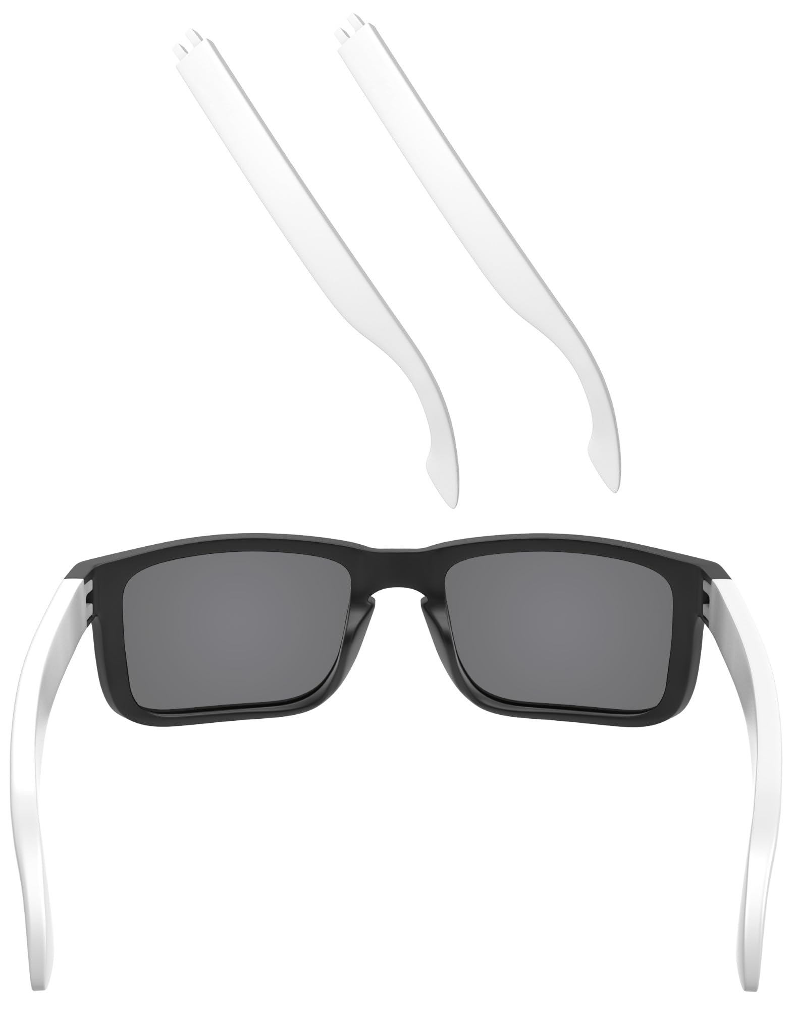 EZReplace Replacement Temple Arms for Oakley Holbrook OO9102/Holbrook XL OO9417/Holbrook AF OO9244 Sunglasses (White)