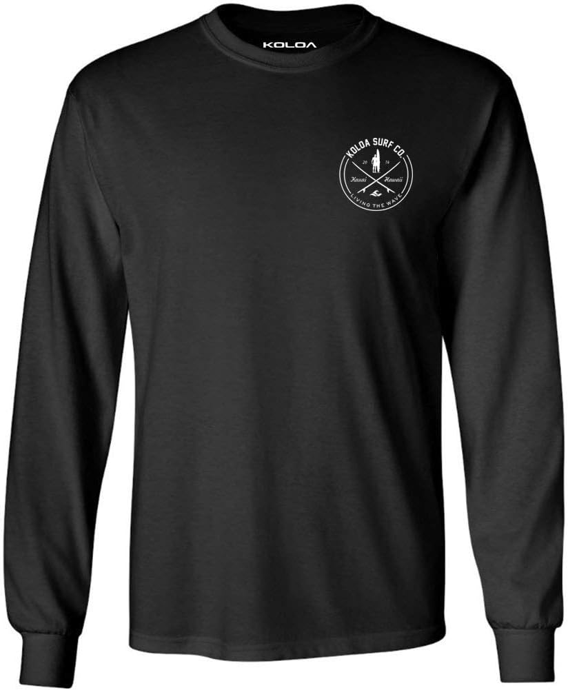 Koloa Surf Mens Looking for Waves Logo Long Sleeve Tee in Reg, Big and