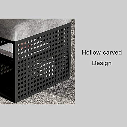 Tabouret de rangement pour chaussures avec assise confortable - 5