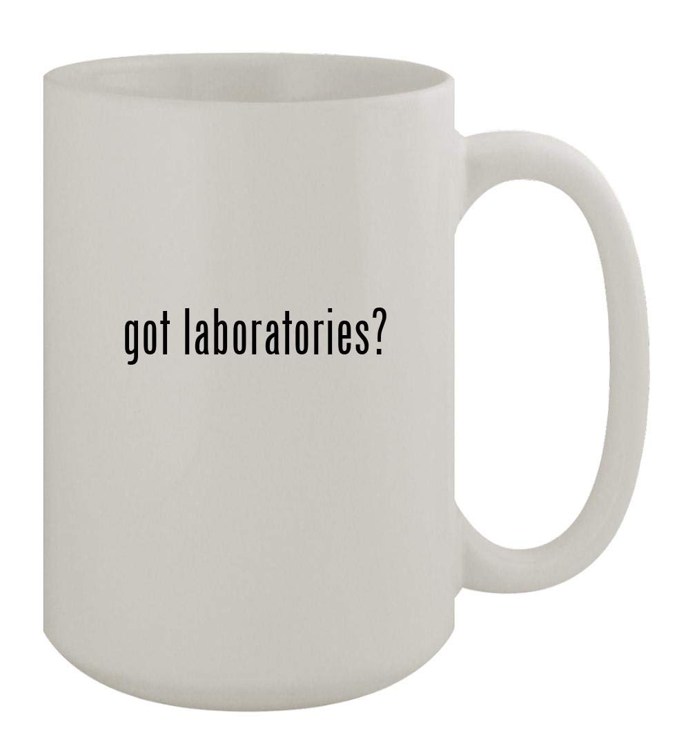 Knick Knack Giftsgot laboratories? - 15oz Ceramic White Coffee Mug, White