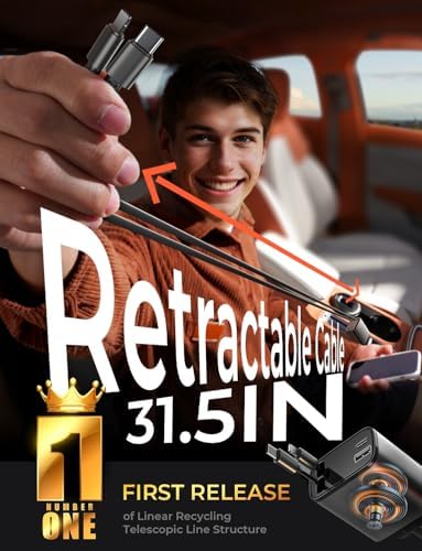 Retractable Car Charger, Gifts