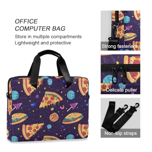 Bolso bandolera para laptop con múltiples bolsillos, 13-16" miniatura 4
