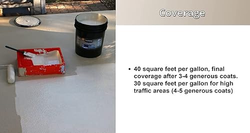 Liquid Rubber Multi-Purpose Primer - Use On Concrete And Wood, Water-Based Non-Toxic And Fast Drying, Easy To Apply, 1 Gallon #TOP6