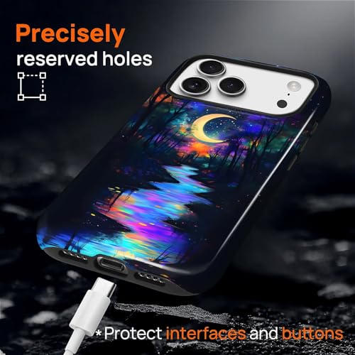 Anti-chute coque iPhone 17 Pro MagSafe silicone bleu - 7