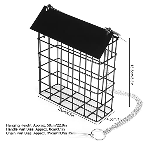 Hens Metal Hanging Feeder, Hühnchen-Gemüsekorb Stall für Hühnchen-Futterkorb für Hühnerstall für Zäune – Bild 6