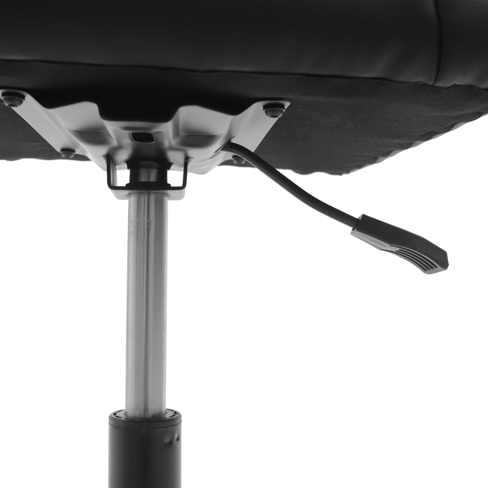 Sgabello rettangolare con ruote, altezza regolabile, poggiapiedi sotto la scrivania, sgabello girevole, altezza 40-51 cm, poggiapiedi, poggiapiedi per casa, ufficio, saloni di massaggi