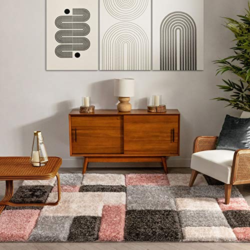 Image of Carpet for Living Room 9x12 feet Anti Skid Rug Colour Ivory Beige