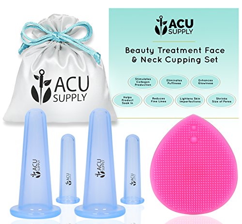 Face and Eye Cupping Massage Kit With Guidance by Therapist | Anti-Aging Face