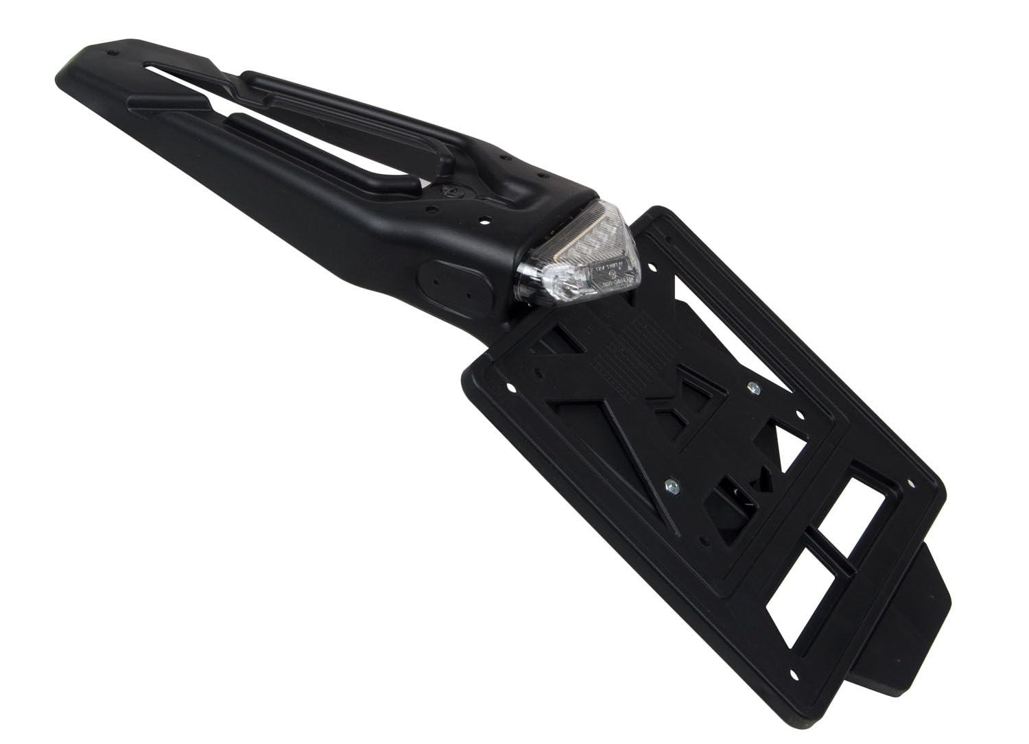 RTECH PORTATARGA A LED Universale Integra Racing Nero