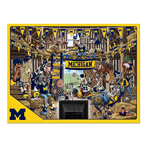 Image of YouTheFan NCAA Barnyard Fans 500pc Puzzle