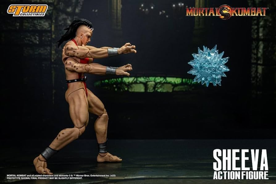 Storm Collectibles モータルコンバット シーヴ Sheeva Storm Collectibles Mortal Kombat 1/12 Sheeva Figure 18 cm