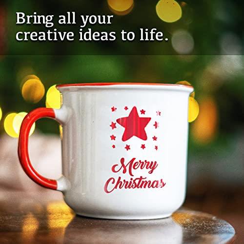 Stardustworkx Spectrum Holographic Vinyl - 18 Sheets 12"X10" Assorted Color Holographic Permanent Vinyl For Cricut - Easy To Weed & Transfer Iridescent Craft Adhesive Vinyl Sheets #TOP2