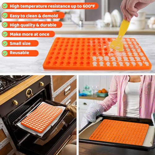 Mini Fish Silicone Molds for Treats and Snacks