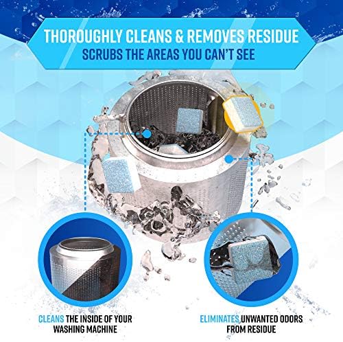 Active Washing Machine Cleaner Descaler Tablets - Thumbnail 4