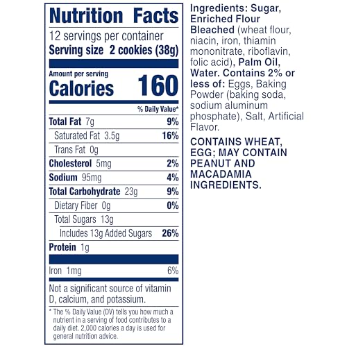 Pillsbury Ready to Bake Refrigerated Sugar Cookie Dough, Makes 24 Cookies, 16 oz