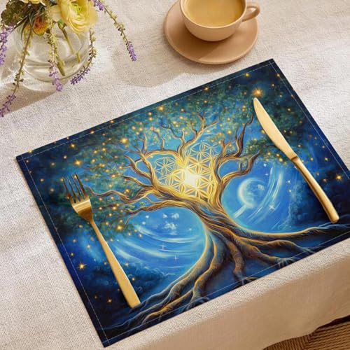 Set de 8 de table branches d'art fantastique design élégant - 2