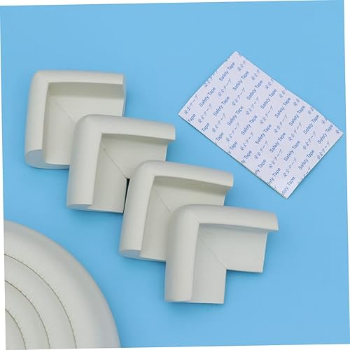 Miniatura 7 de Kisangel 1 unid 2 protectores de esquina a prueba de bebé, parachoques de seguridad de goma para patas de mesa, parachoques de escritorio,