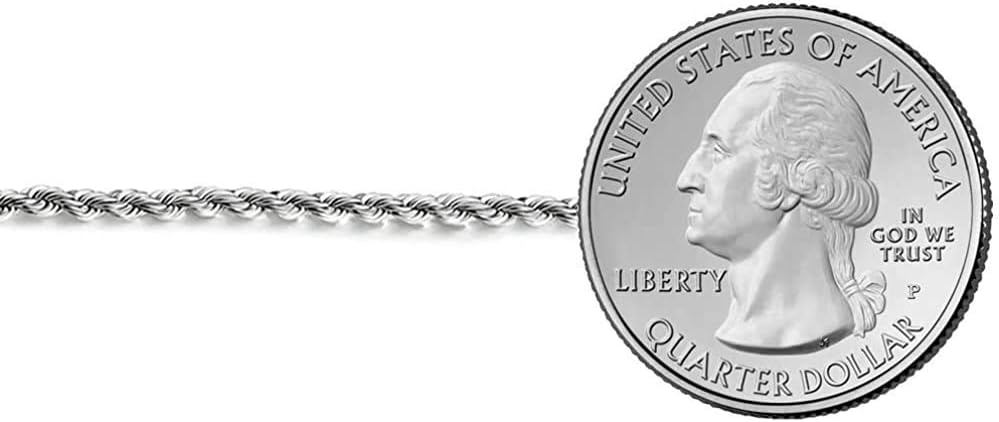 Savlano 925 Sterling Silver Rope Chain Bracelet For Women & Men - Made in Italy Comes With a Gift Box - Image 3