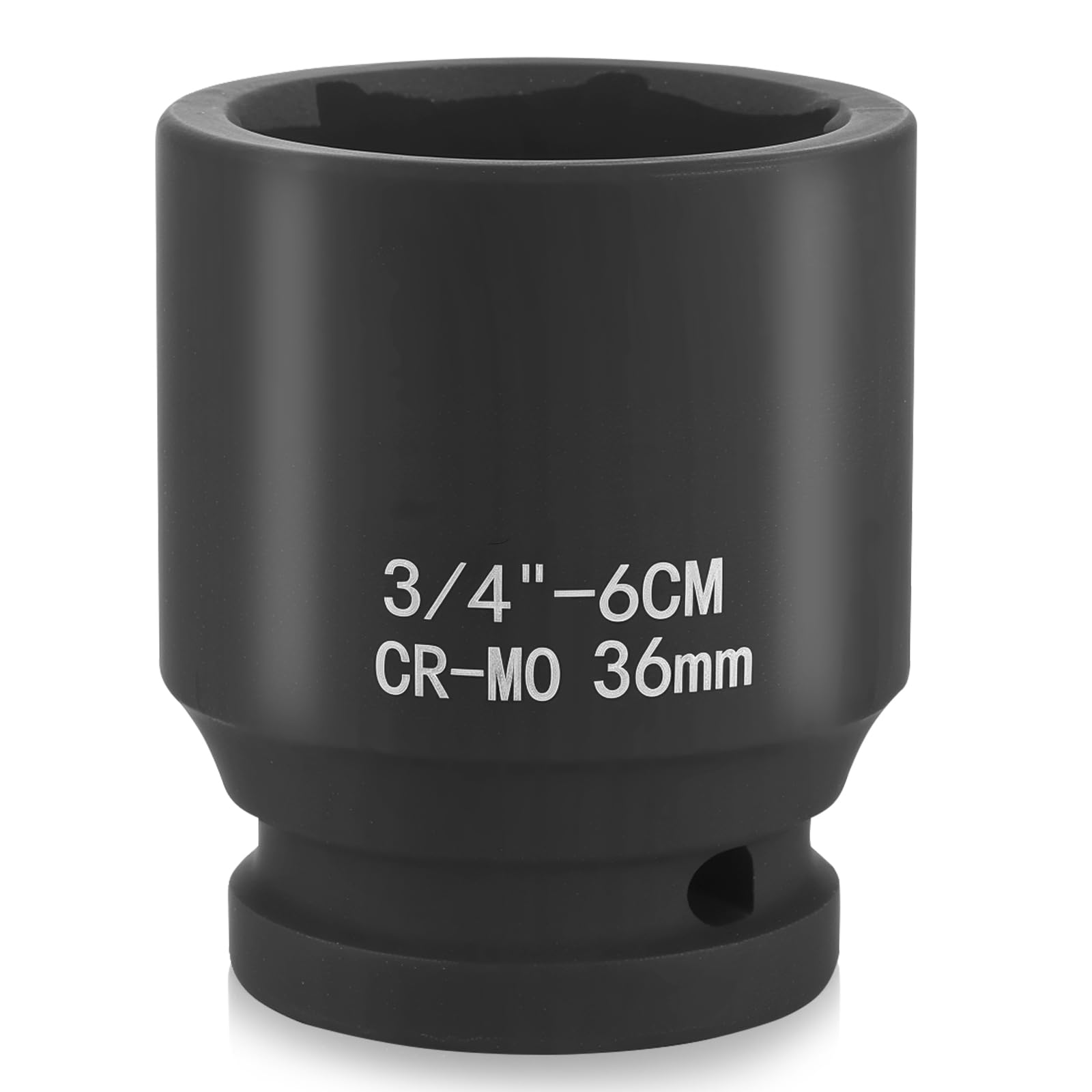 36mm Socket 3/4 Drive, Deep 6 Point Hex Sockets, 36mm Impact Socket 3/4 Drive Wheel Nut Sockets