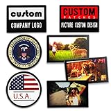 Custom Patches for Your Team Logo, Company Logo, School Logo,Pet Name ,Custom Your own Personalized...