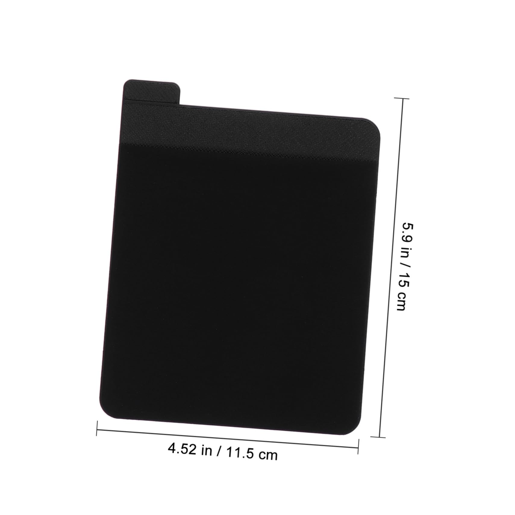 Homoyoyo Borsa per Mouse Wireless Organizer Adesivo per Laptop Custodia per Disco Rigido Esterno Borsa per Cuffie Realizzato in Pelle Buona Qualità Elastico per Contenere Accessori Vari