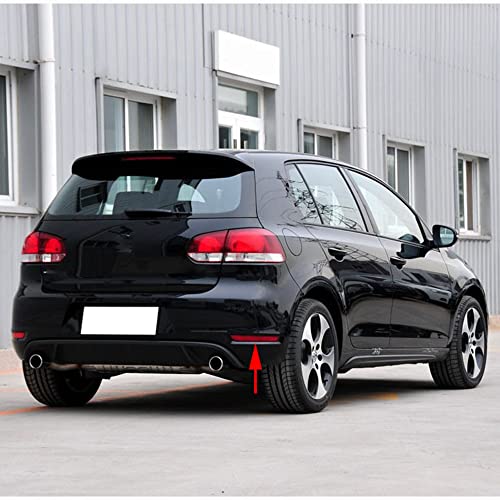 1 Par Para choque Traseiro Refletor De Luz De Advertência Tira Luz Traseira Para VW Golf MK6 GTI 200