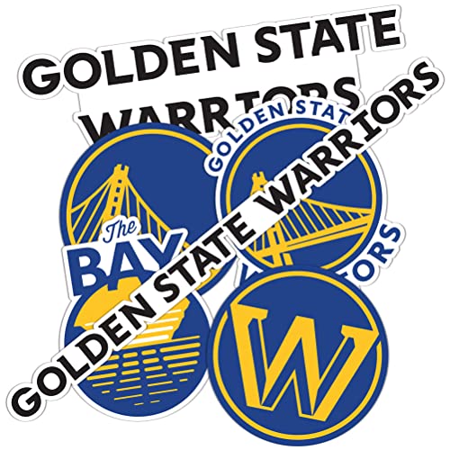 Desert Cactus Golden State Warriors NBA Officially Licensed Sticker Vinyl Decal Laptop Water Bottle Car Scrapbook (Type 2)