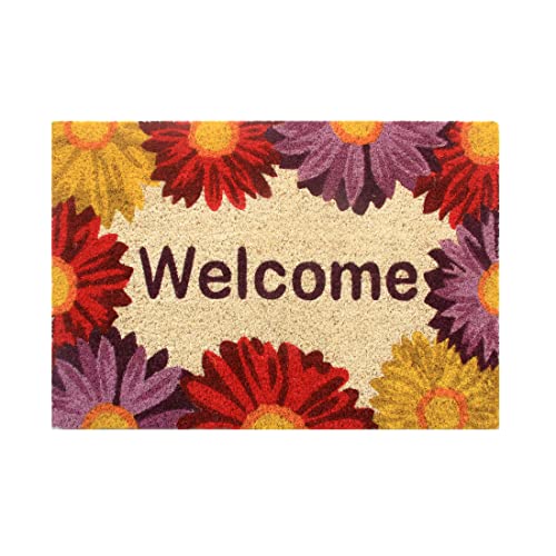 ATMAH Cheerful Gerberas Coir Door Mat (Multicolour, Coir, 40cm X 60cm) (B0B642Q6QZ) Amazon Price History, Amazon Price Tracker