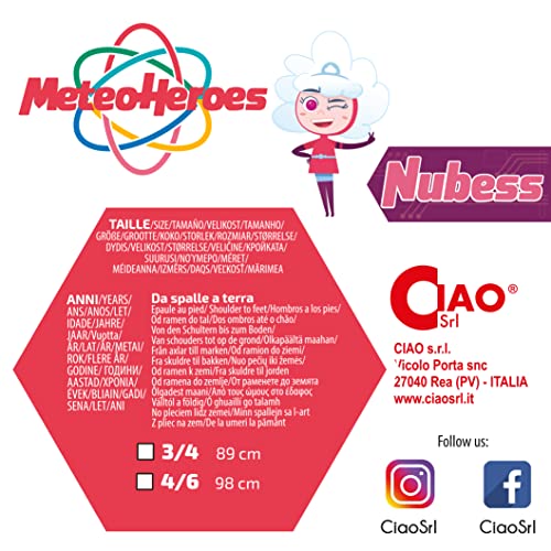 Ciao-Nubess Costume Travestimento Bambina