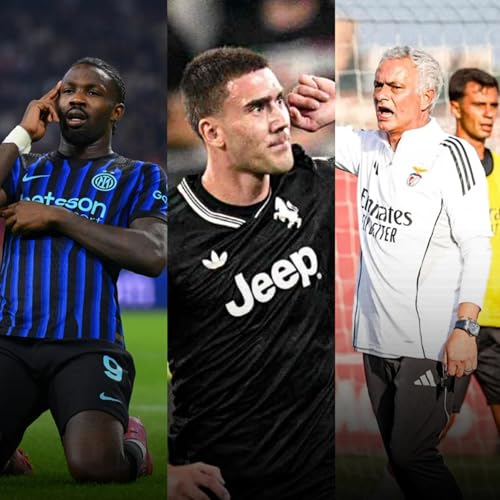 Page de couverture de Dal Derby d'Italia alla Champions: Juve e Inter protagoniste della settimana. E Mourinho al Benfica...